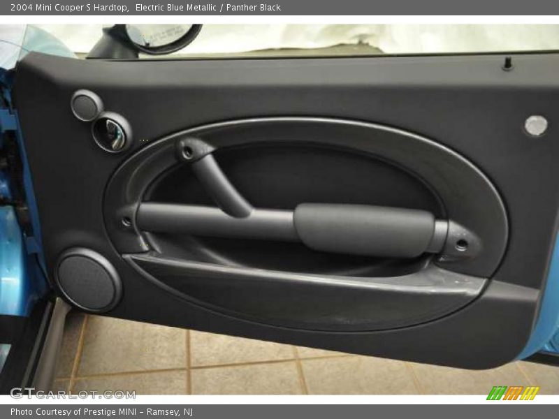 Electric Blue Metallic / Panther Black 2004 Mini Cooper S Hardtop