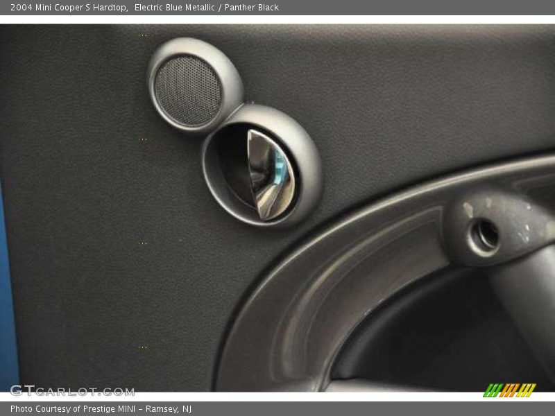 Electric Blue Metallic / Panther Black 2004 Mini Cooper S Hardtop