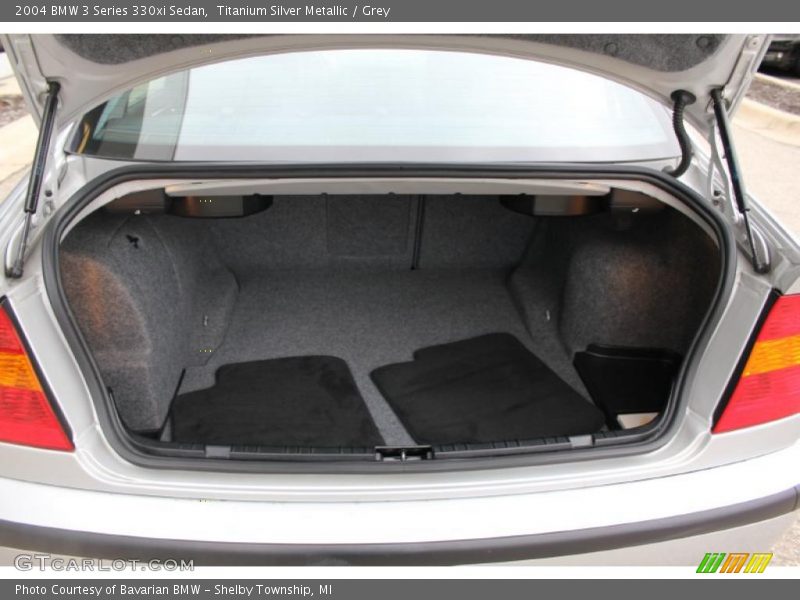 Titanium Silver Metallic / Grey 2004 BMW 3 Series 330xi Sedan