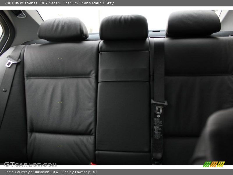 Titanium Silver Metallic / Grey 2004 BMW 3 Series 330xi Sedan