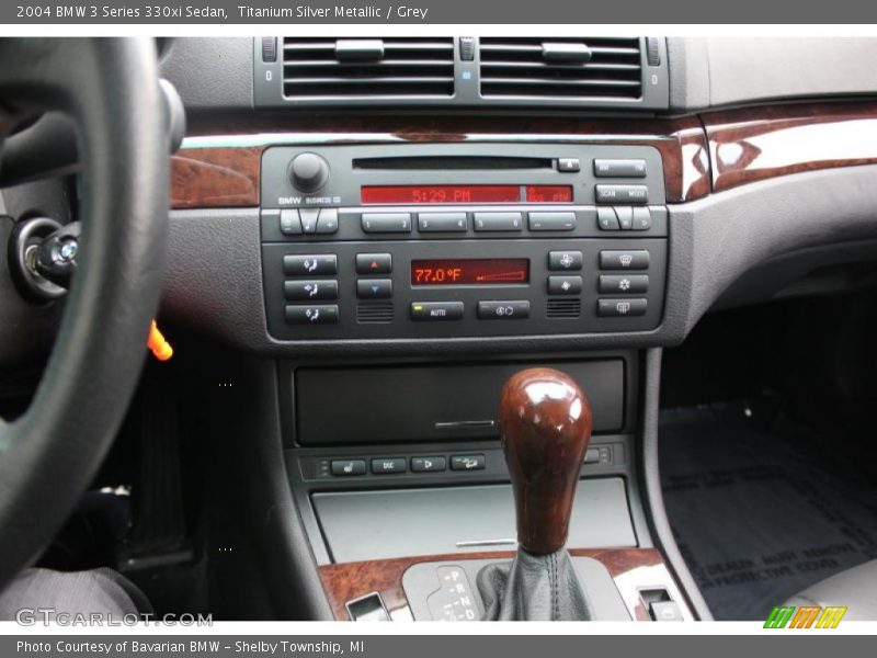 Titanium Silver Metallic / Grey 2004 BMW 3 Series 330xi Sedan