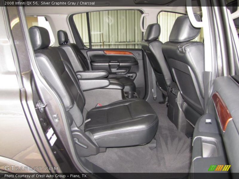 Silver Graphite Gray / Charcoal 2008 Infiniti QX 56