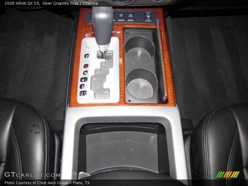 Silver Graphite Gray / Charcoal 2008 Infiniti QX 56