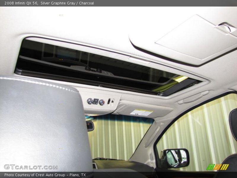 Silver Graphite Gray / Charcoal 2008 Infiniti QX 56