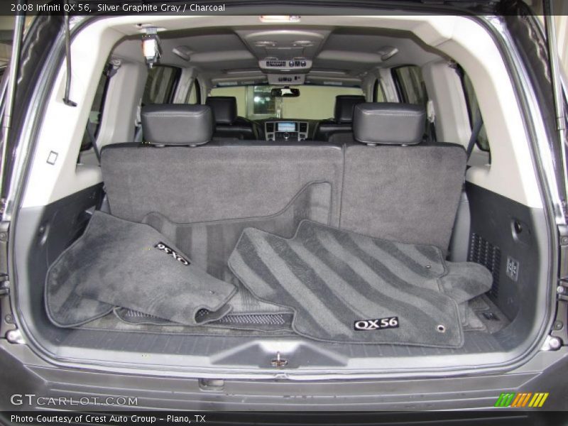 Silver Graphite Gray / Charcoal 2008 Infiniti QX 56