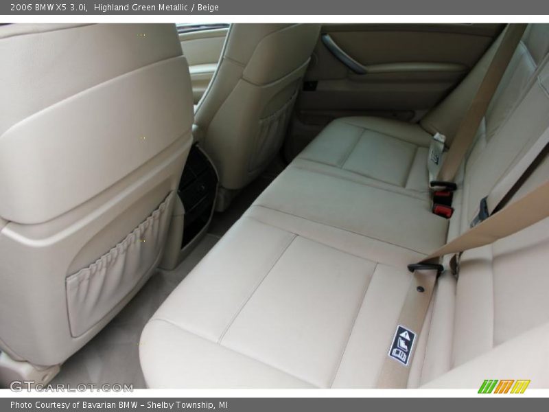 Highland Green Metallic / Beige 2006 BMW X5 3.0i