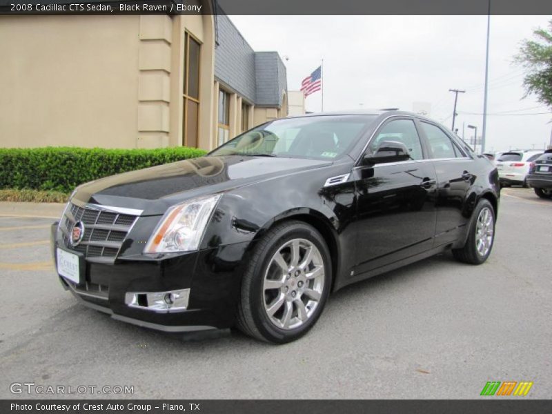 Black Raven / Ebony 2008 Cadillac CTS Sedan