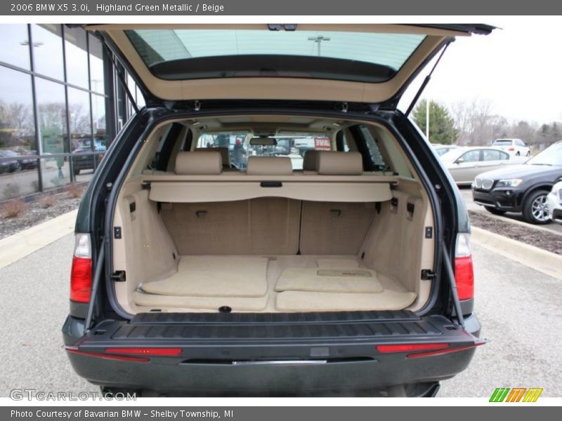 Highland Green Metallic / Beige 2006 BMW X5 3.0i