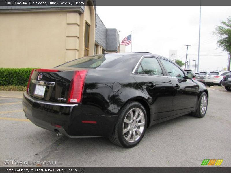 Black Raven / Ebony 2008 Cadillac CTS Sedan