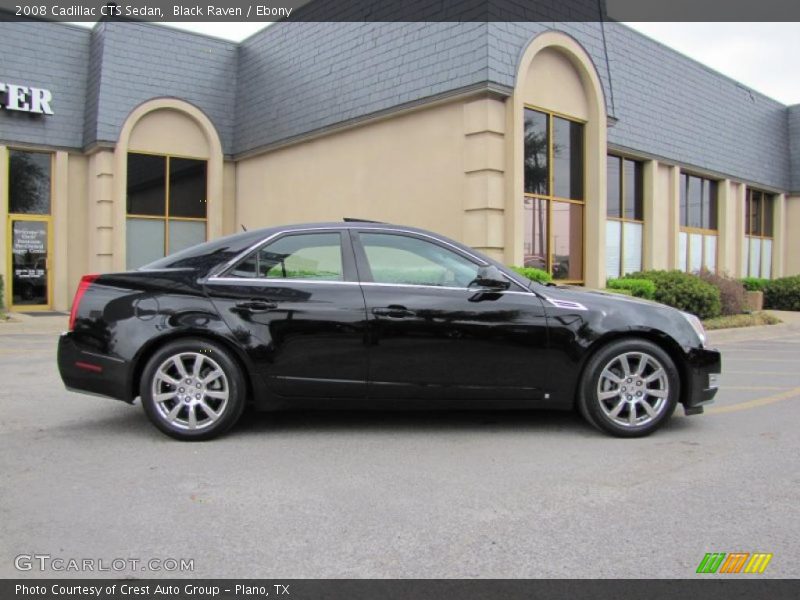 Black Raven / Ebony 2008 Cadillac CTS Sedan