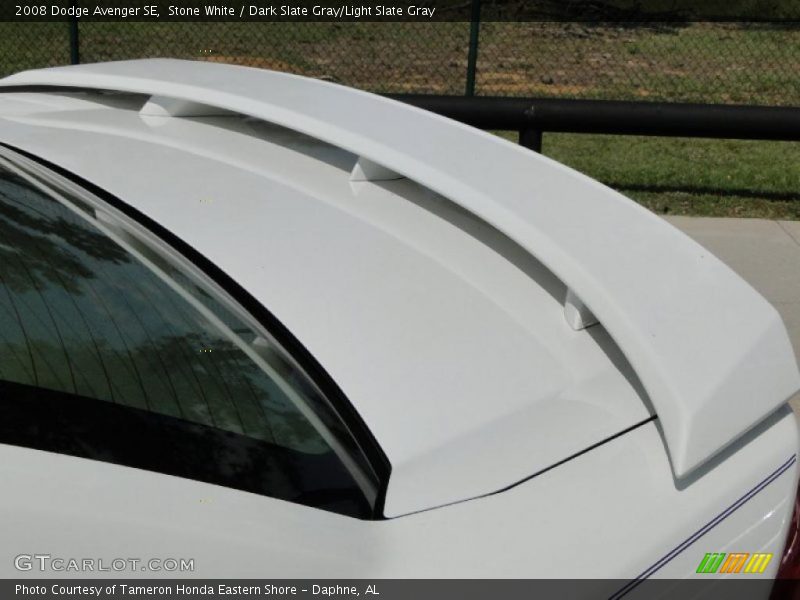 Stone White / Dark Slate Gray/Light Slate Gray 2008 Dodge Avenger SE