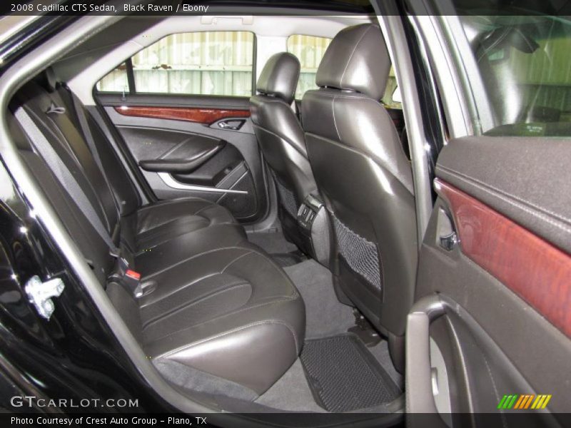 Black Raven / Ebony 2008 Cadillac CTS Sedan
