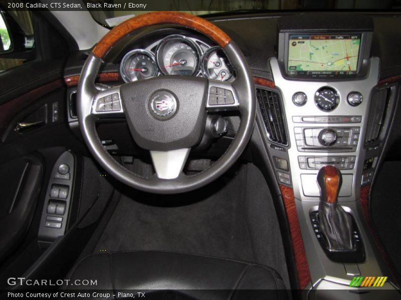 Black Raven / Ebony 2008 Cadillac CTS Sedan