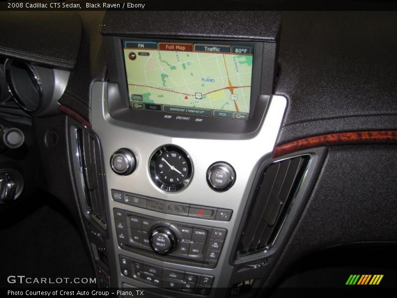 Black Raven / Ebony 2008 Cadillac CTS Sedan