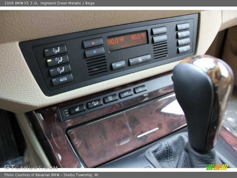 Highland Green Metallic / Beige 2006 BMW X5 3.0i