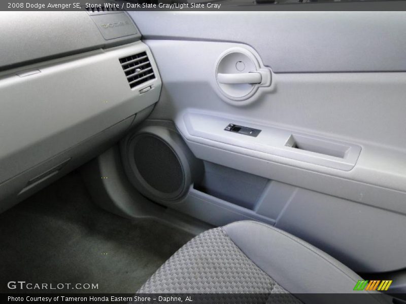 Stone White / Dark Slate Gray/Light Slate Gray 2008 Dodge Avenger SE
