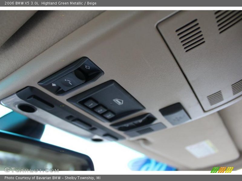 Highland Green Metallic / Beige 2006 BMW X5 3.0i