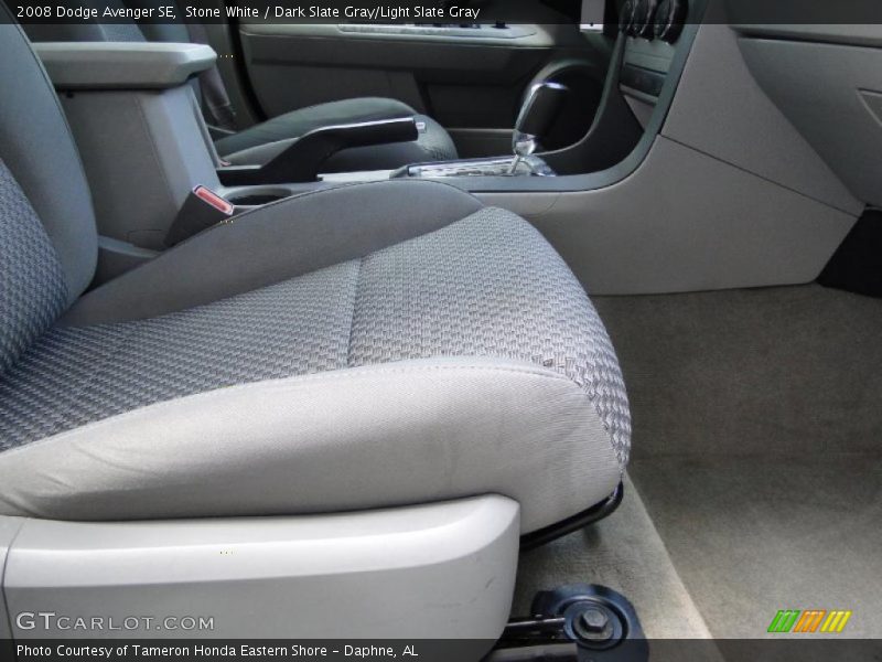 Stone White / Dark Slate Gray/Light Slate Gray 2008 Dodge Avenger SE