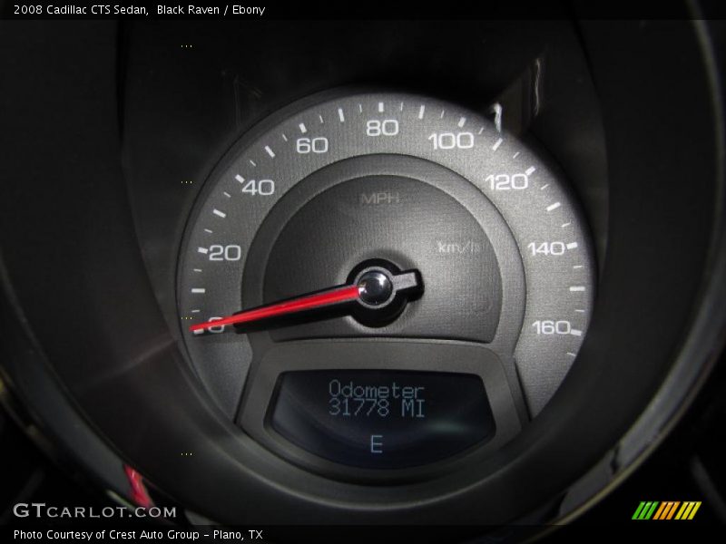Black Raven / Ebony 2008 Cadillac CTS Sedan