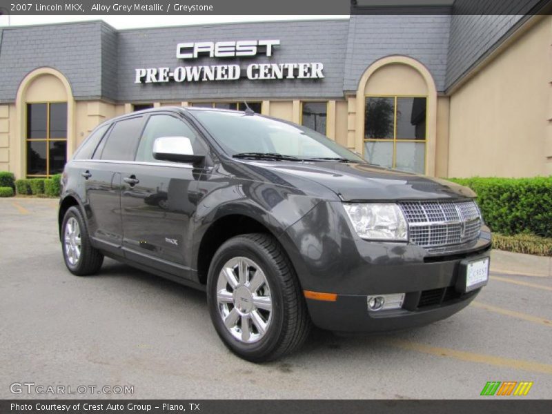 Alloy Grey Metallic / Greystone 2007 Lincoln MKX