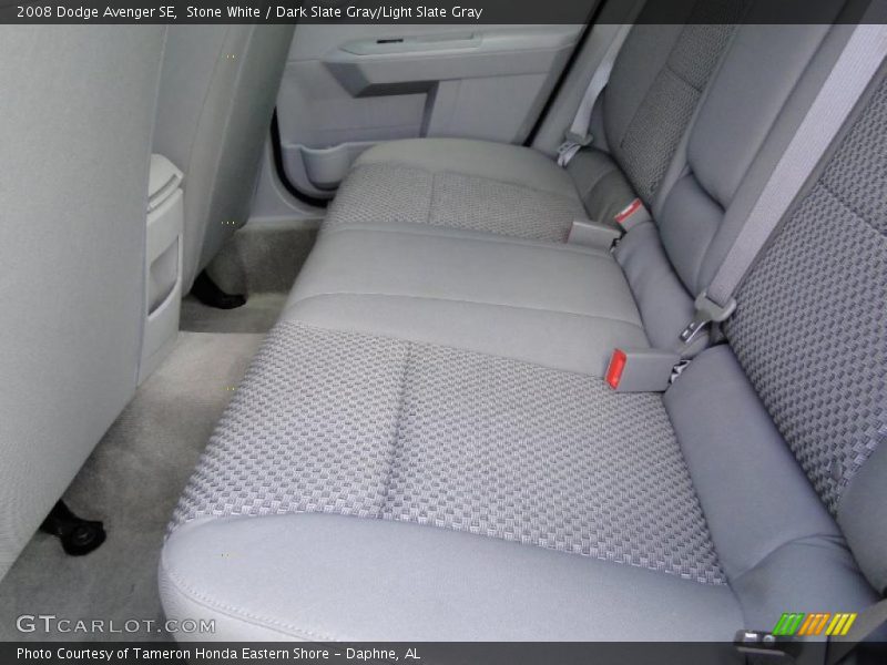 Stone White / Dark Slate Gray/Light Slate Gray 2008 Dodge Avenger SE