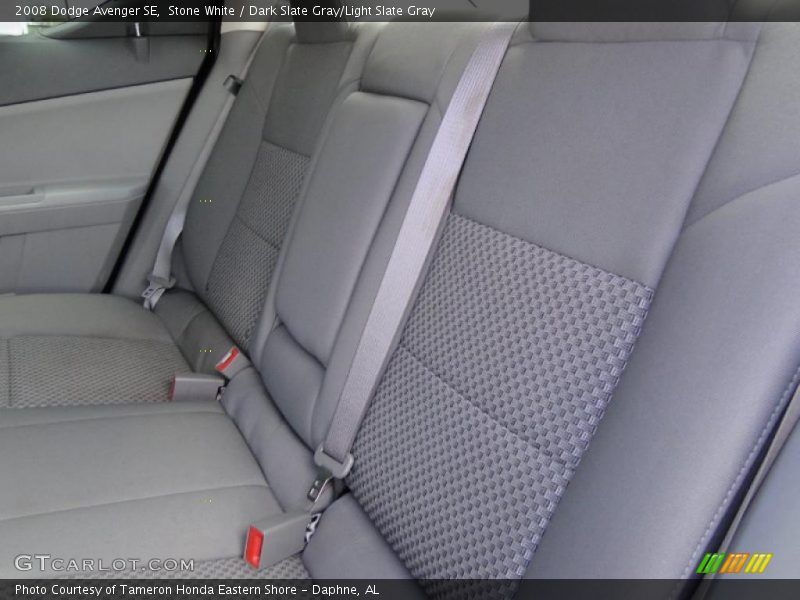 Stone White / Dark Slate Gray/Light Slate Gray 2008 Dodge Avenger SE