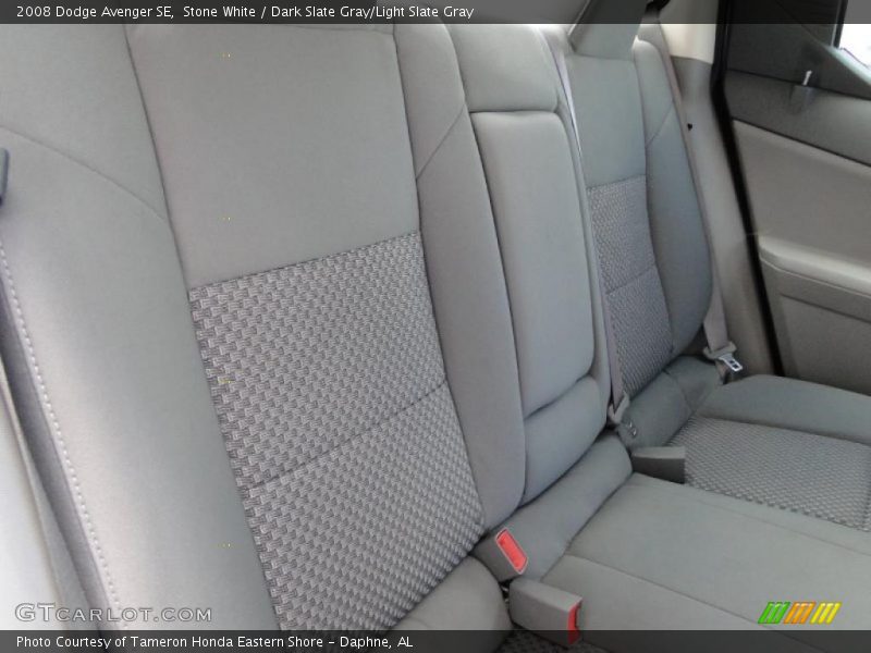Stone White / Dark Slate Gray/Light Slate Gray 2008 Dodge Avenger SE