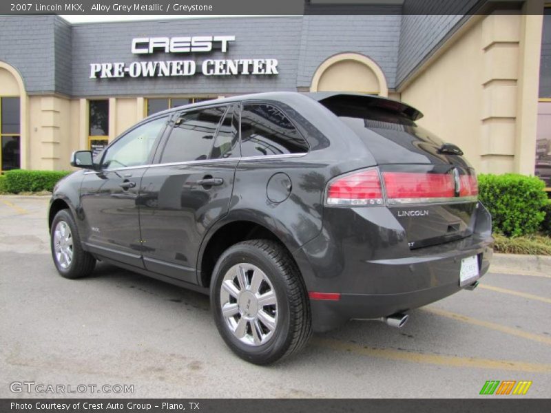 Alloy Grey Metallic / Greystone 2007 Lincoln MKX