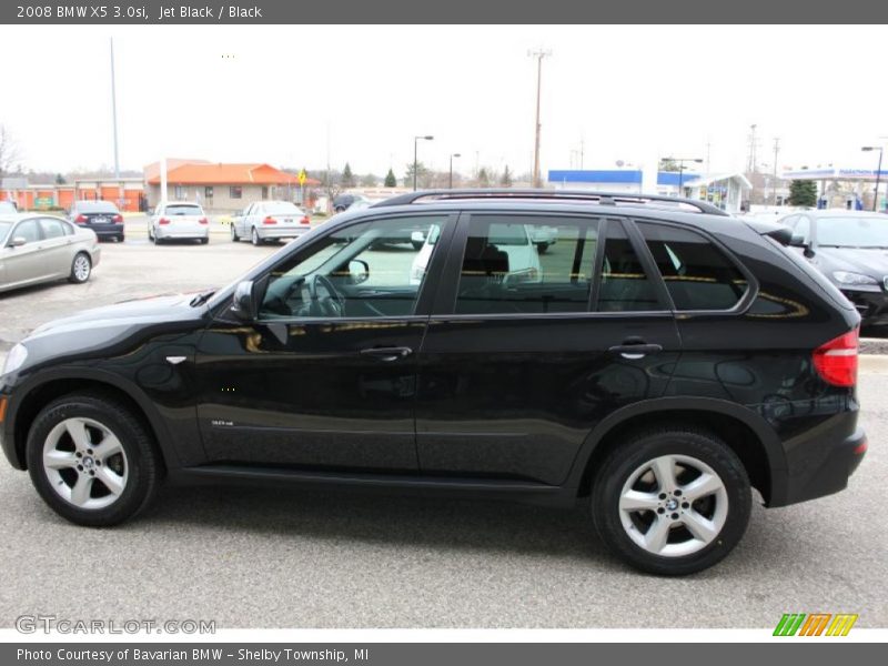 Jet Black / Black 2008 BMW X5 3.0si