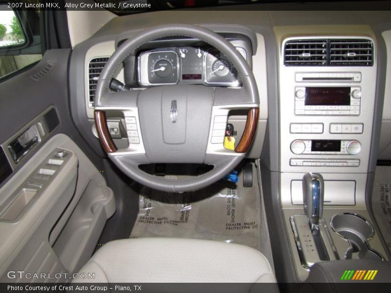 Alloy Grey Metallic / Greystone 2007 Lincoln MKX