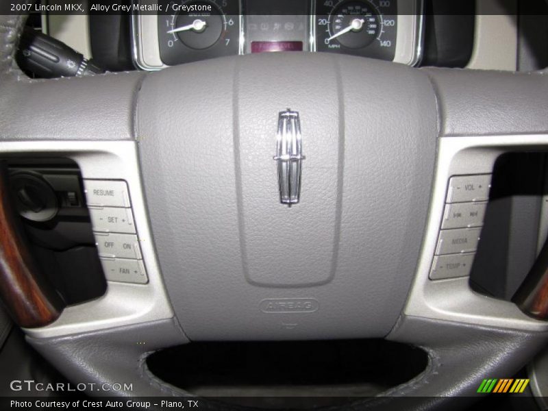 Alloy Grey Metallic / Greystone 2007 Lincoln MKX