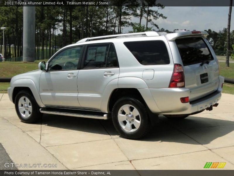 Titanium Metallic / Stone 2003 Toyota 4Runner Limited 4x4
