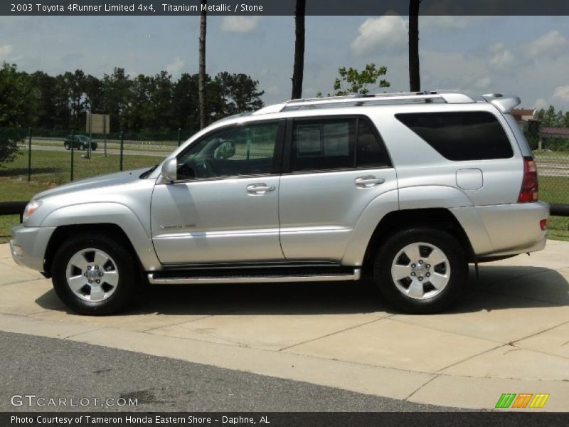 Titanium Metallic / Stone 2003 Toyota 4Runner Limited 4x4
