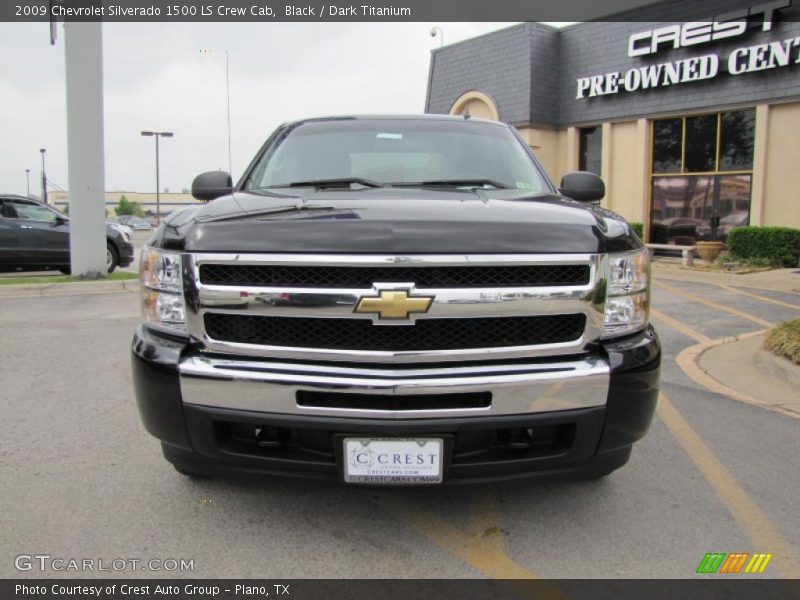 Black / Dark Titanium 2009 Chevrolet Silverado 1500 LS Crew Cab