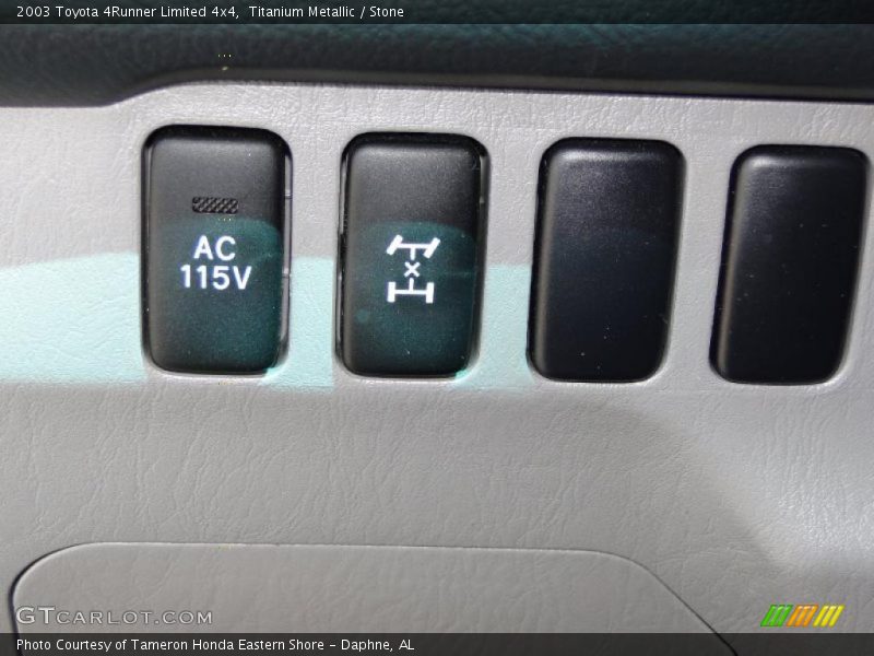 Titanium Metallic / Stone 2003 Toyota 4Runner Limited 4x4