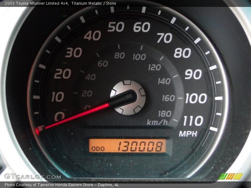 Titanium Metallic / Stone 2003 Toyota 4Runner Limited 4x4
