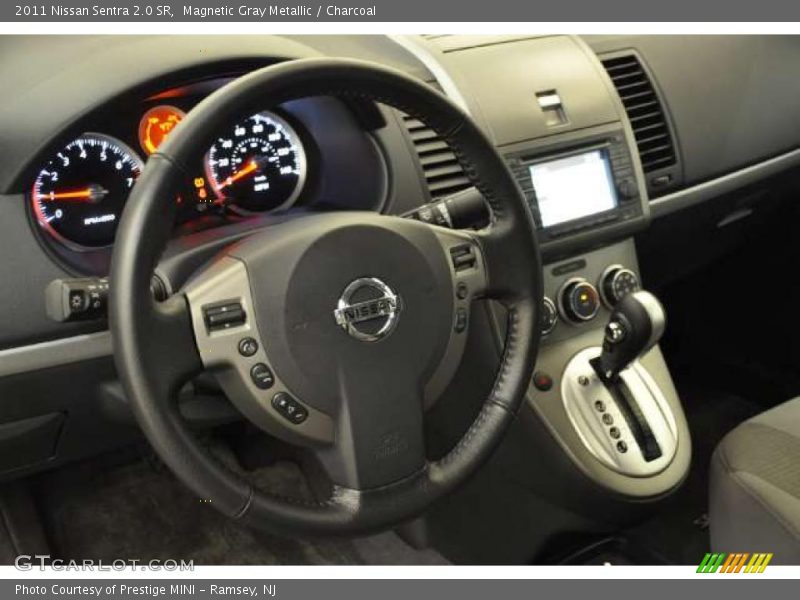 Magnetic Gray Metallic / Charcoal 2011 Nissan Sentra 2.0 SR