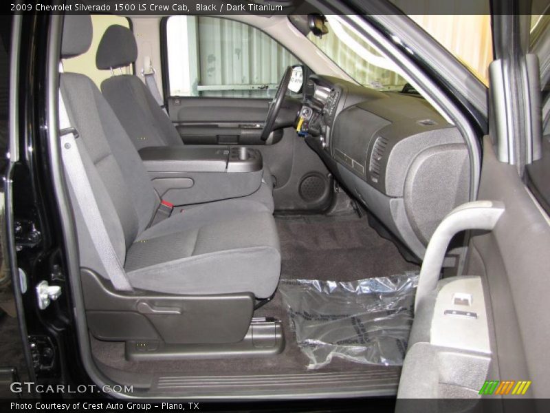 Black / Dark Titanium 2009 Chevrolet Silverado 1500 LS Crew Cab