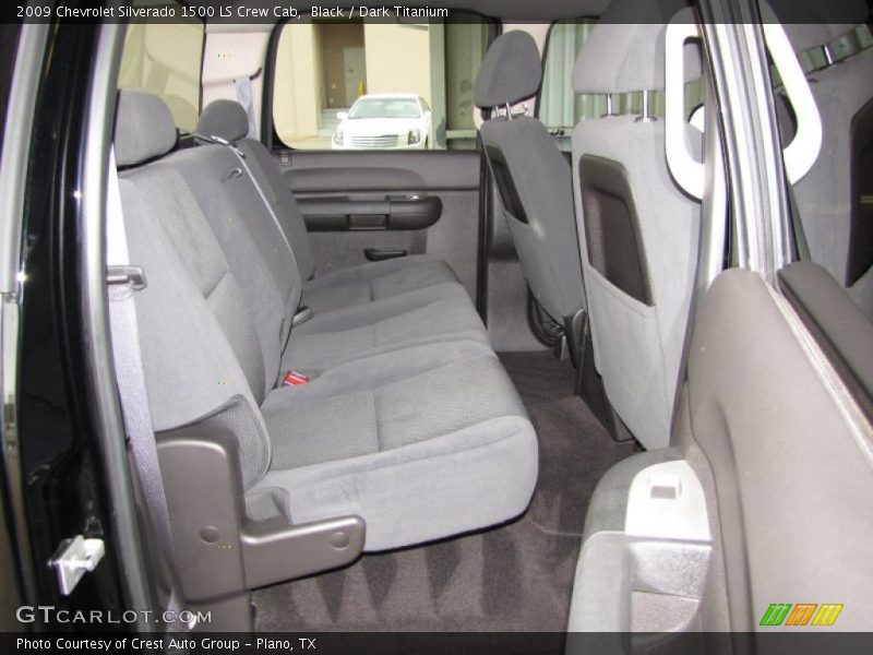 Black / Dark Titanium 2009 Chevrolet Silverado 1500 LS Crew Cab
