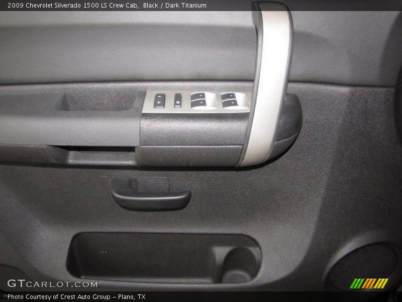 Black / Dark Titanium 2009 Chevrolet Silverado 1500 LS Crew Cab