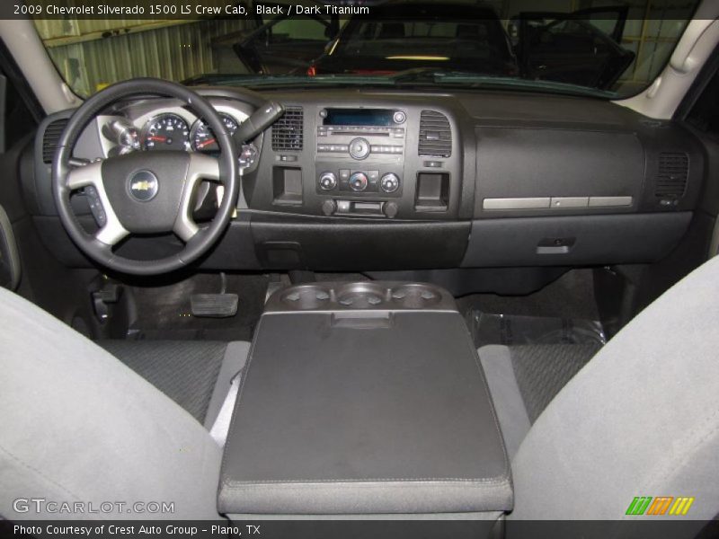 Black / Dark Titanium 2009 Chevrolet Silverado 1500 LS Crew Cab