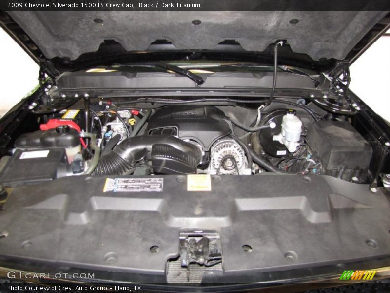 Black / Dark Titanium 2009 Chevrolet Silverado 1500 LS Crew Cab