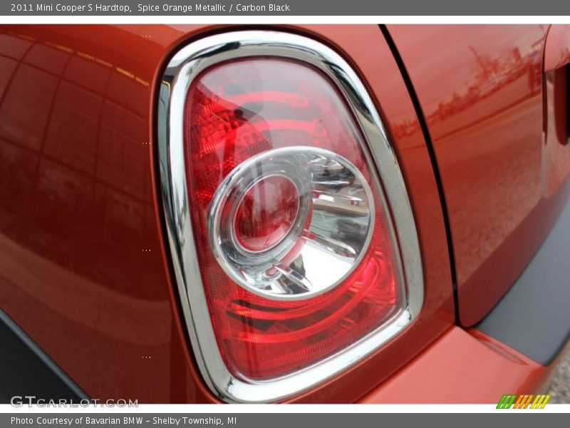 Spice Orange Metallic / Carbon Black 2011 Mini Cooper S Hardtop
