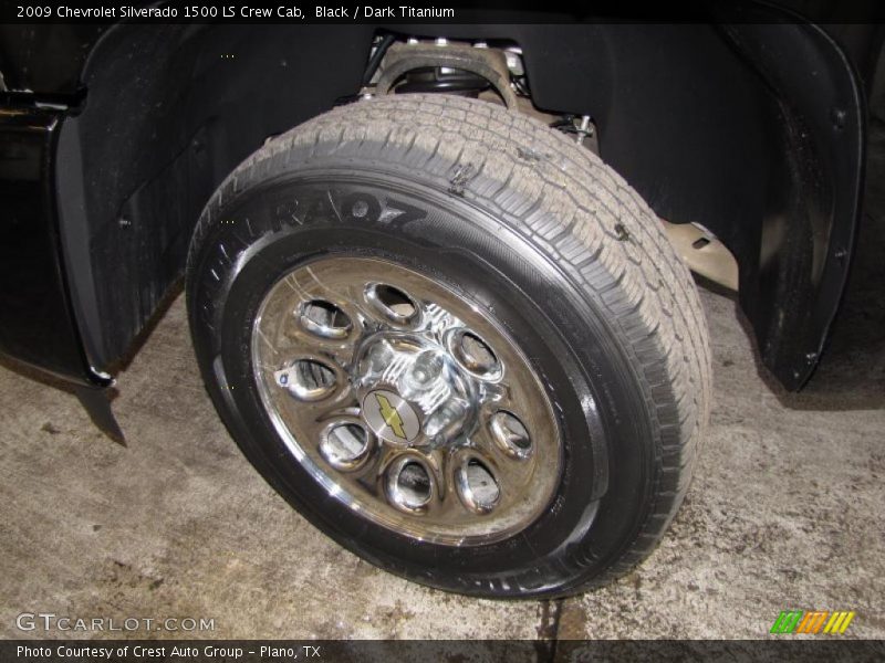 Black / Dark Titanium 2009 Chevrolet Silverado 1500 LS Crew Cab