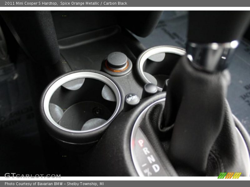 Spice Orange Metallic / Carbon Black 2011 Mini Cooper S Hardtop