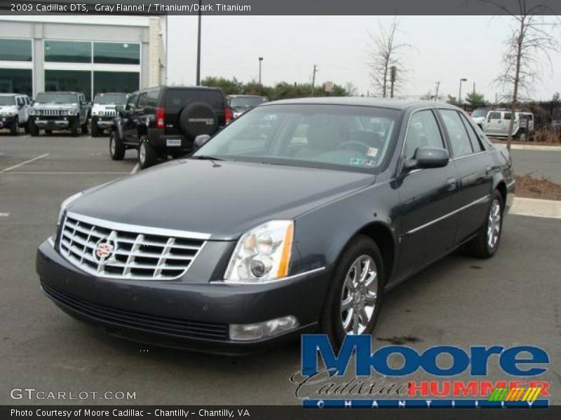 Gray Flannel / Titanium/Dark Titanium 2009 Cadillac DTS