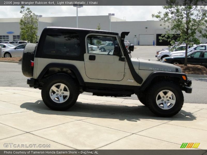 Light Khaki Metallic / Khaki 2006 Jeep Wrangler Rubicon 4x4