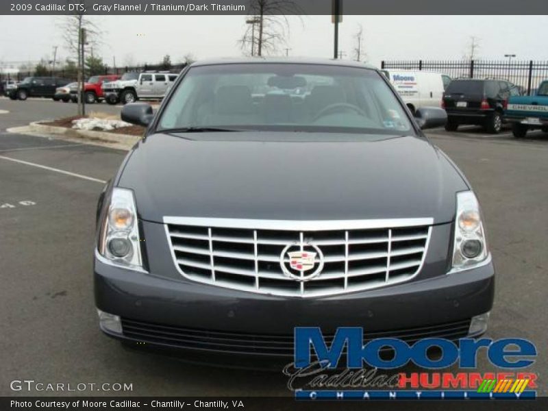Gray Flannel / Titanium/Dark Titanium 2009 Cadillac DTS
