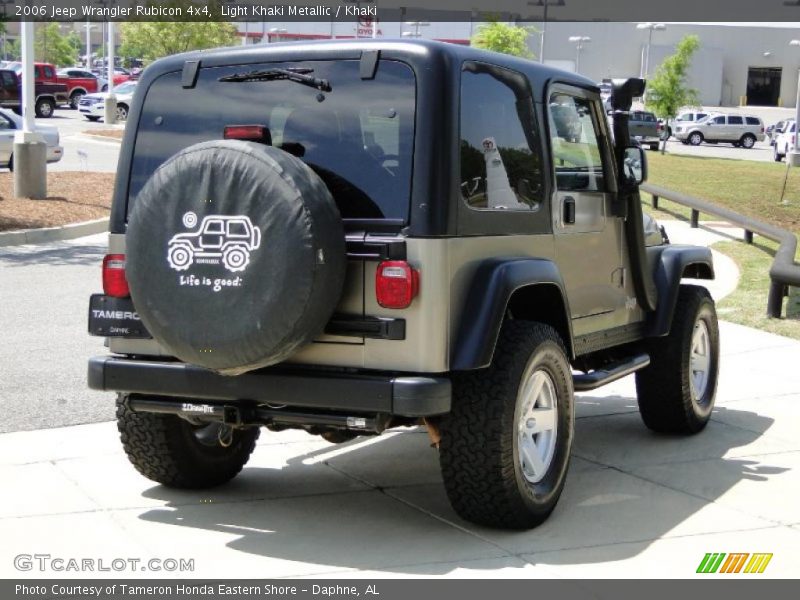 Light Khaki Metallic / Khaki 2006 Jeep Wrangler Rubicon 4x4