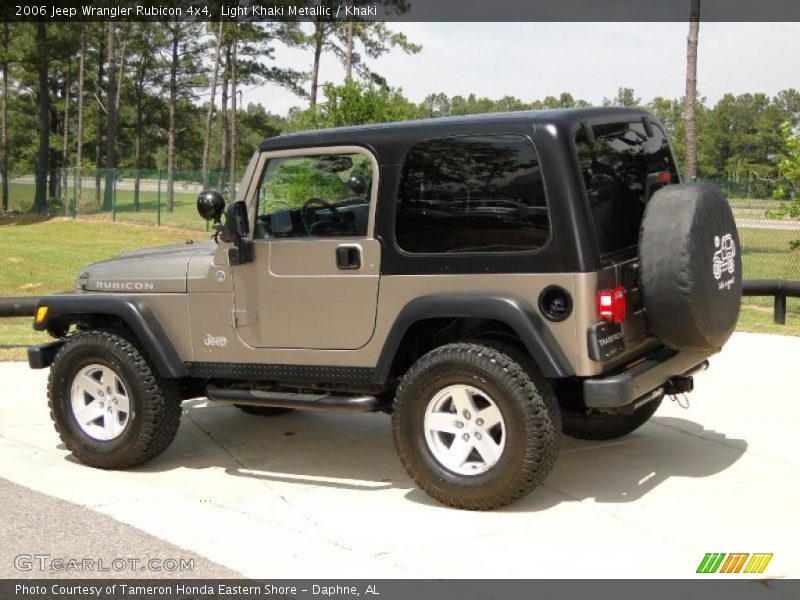 Light Khaki Metallic / Khaki 2006 Jeep Wrangler Rubicon 4x4